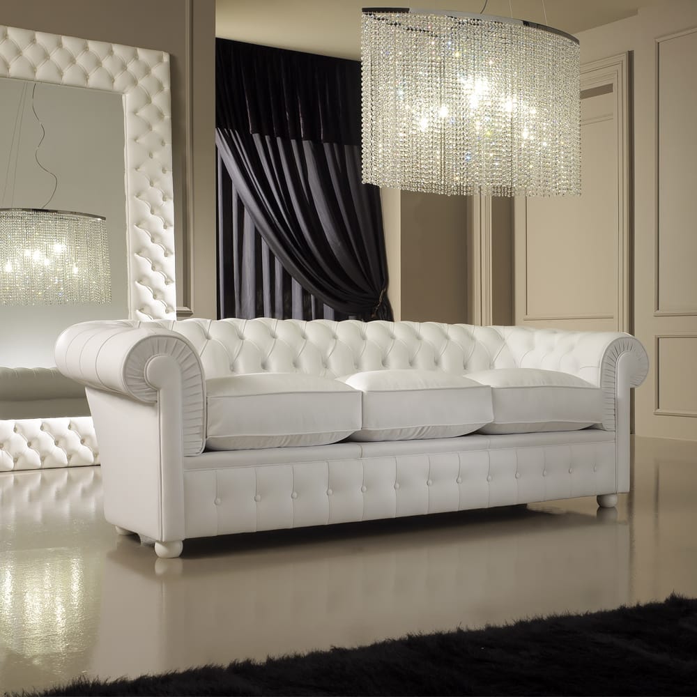 Trang trí nội thất cùng sofa trắng 